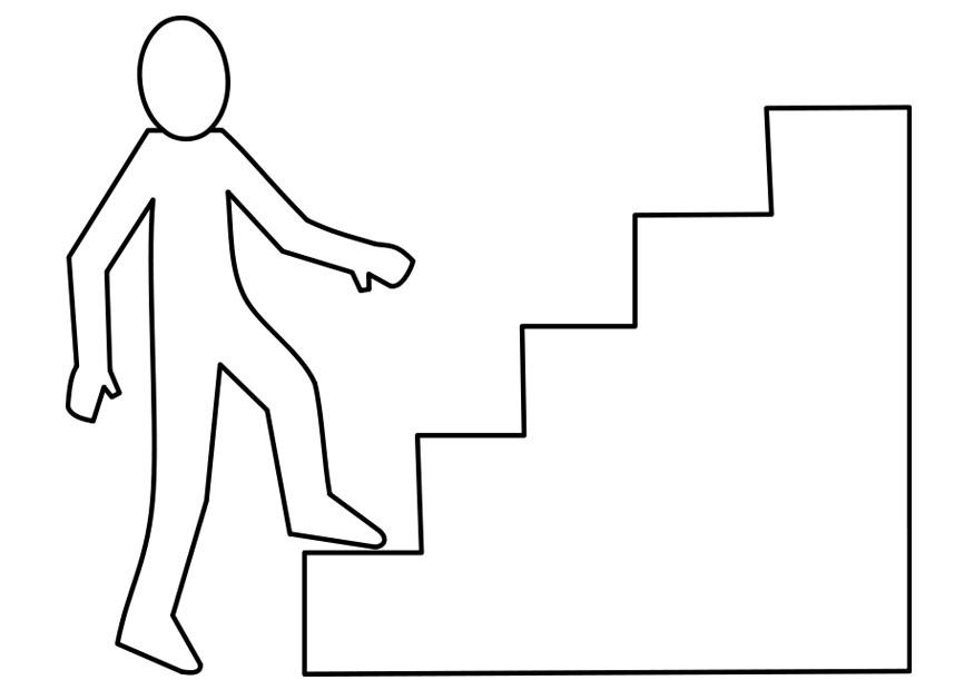 treppe Malvorlage treppe