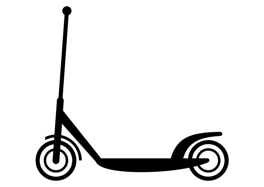 Malvorlage tretroller