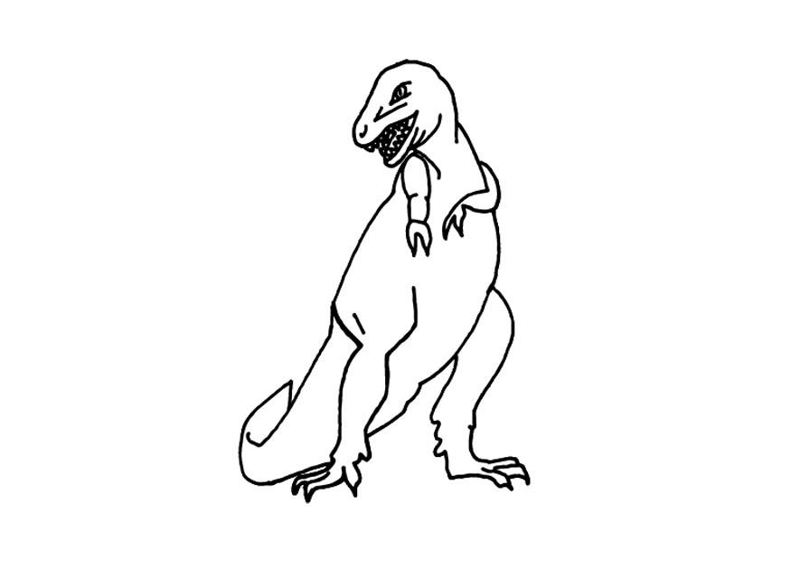 t-rex Malvorlage t-rex