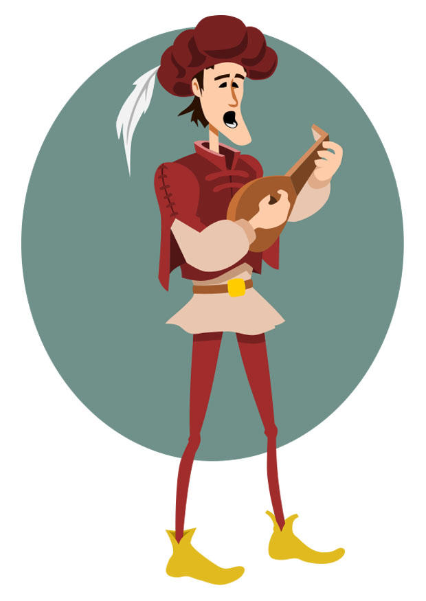 troubadour Bild troubadour