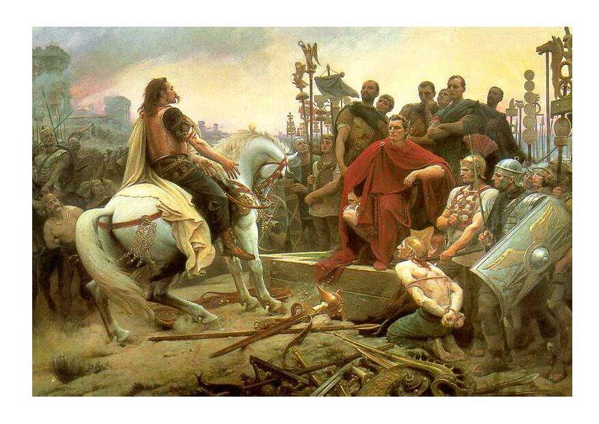 Abergabe des vercingetorix an cA¤sar Bild Abergabe des vercingetorix an cA¤sar