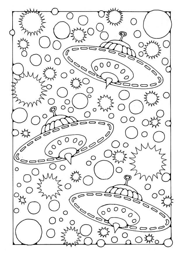 ufo Malvorlage ufo