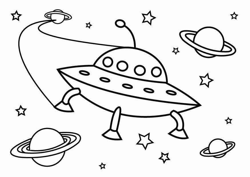 ufo Malvorlage ufo