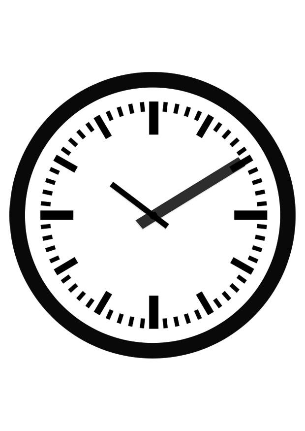 uhr Malvorlage uhr