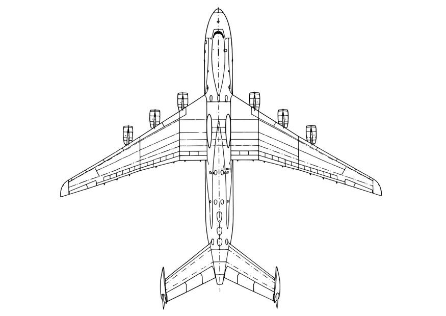unterseite eines flugzeugs Malvorlage unterseite eines flugzeugs
