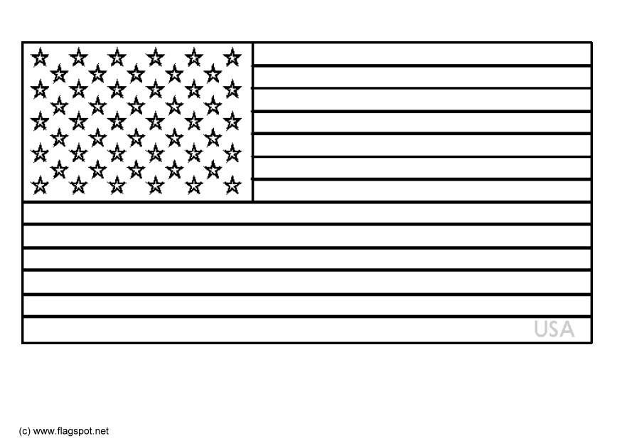 usa Malvorlage usa