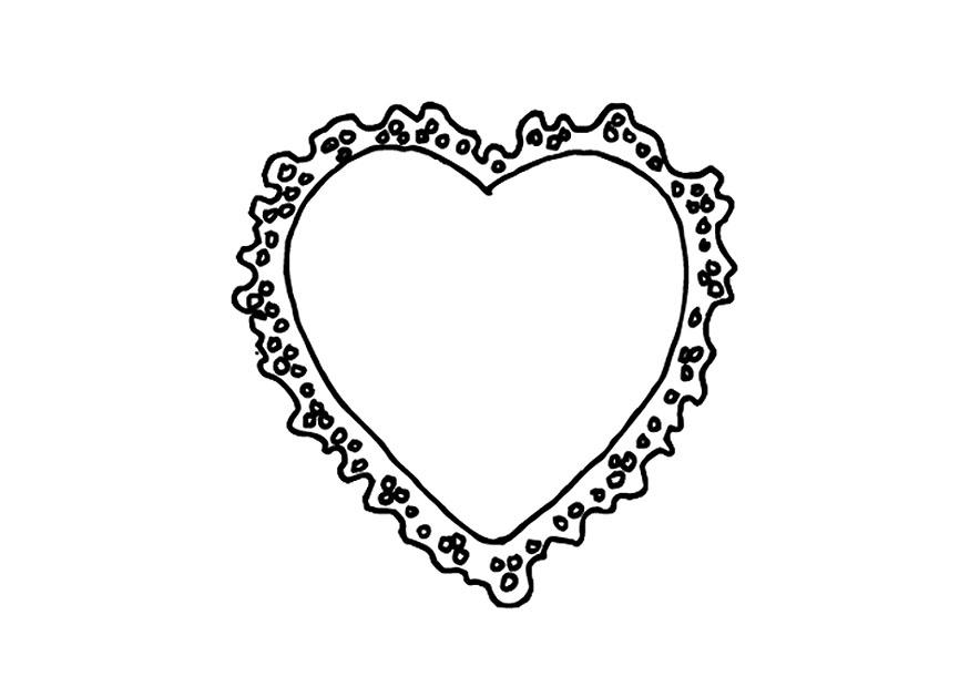 Malvorlage valentinsherz