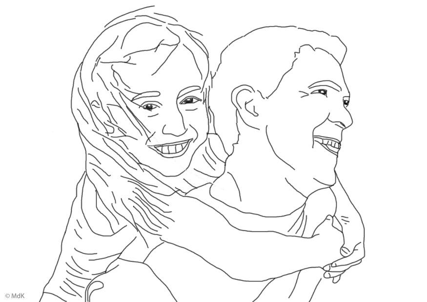 vater und tochter Malvorlage vater und tochter