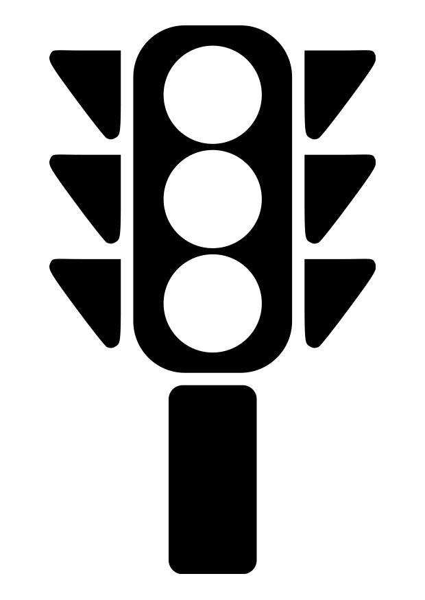 verkehrsampel Malvorlage verkehrsampel