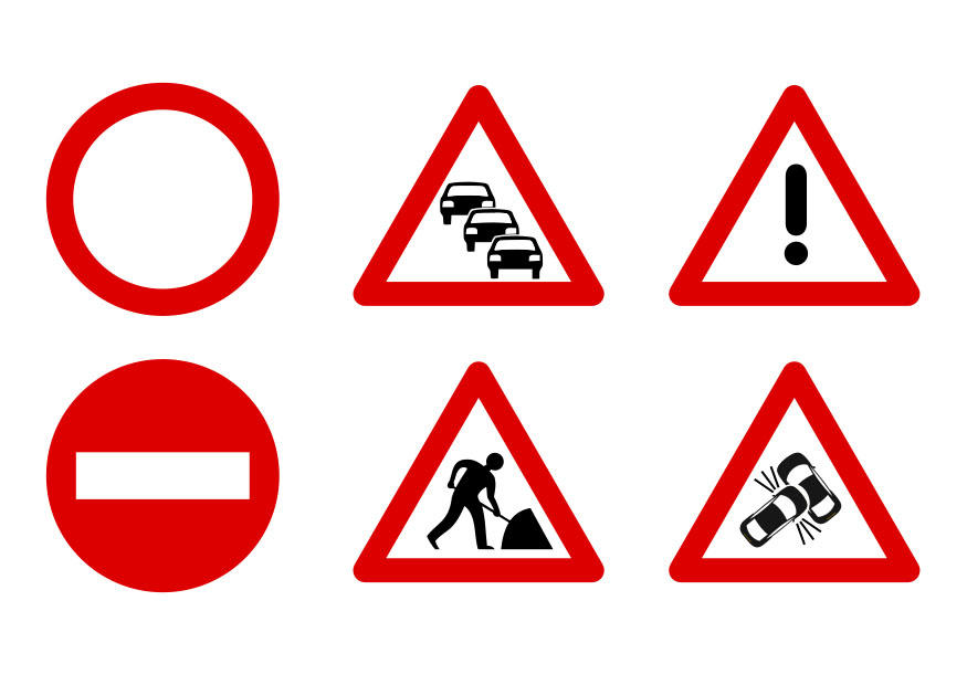 verkehrszeichen Bild verkehrszeichen