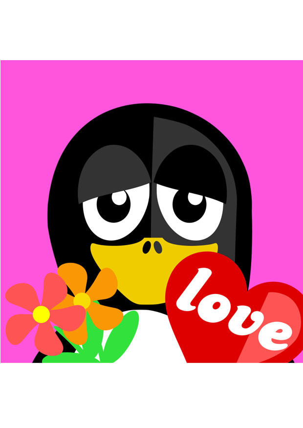Bild verliebt
