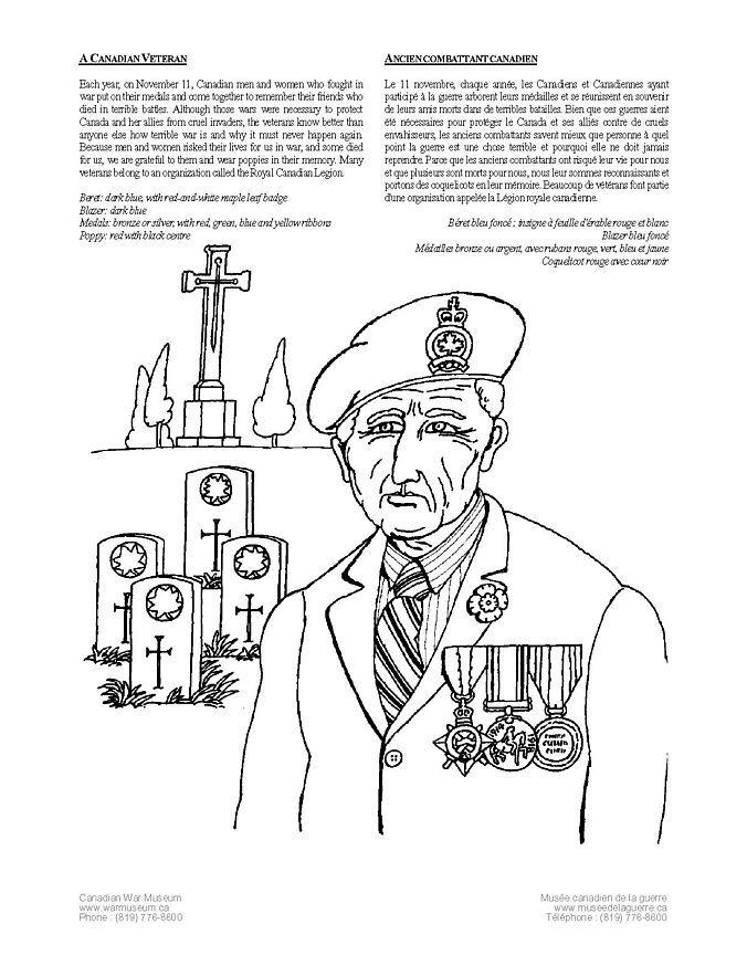 veteran Malvorlage veteran