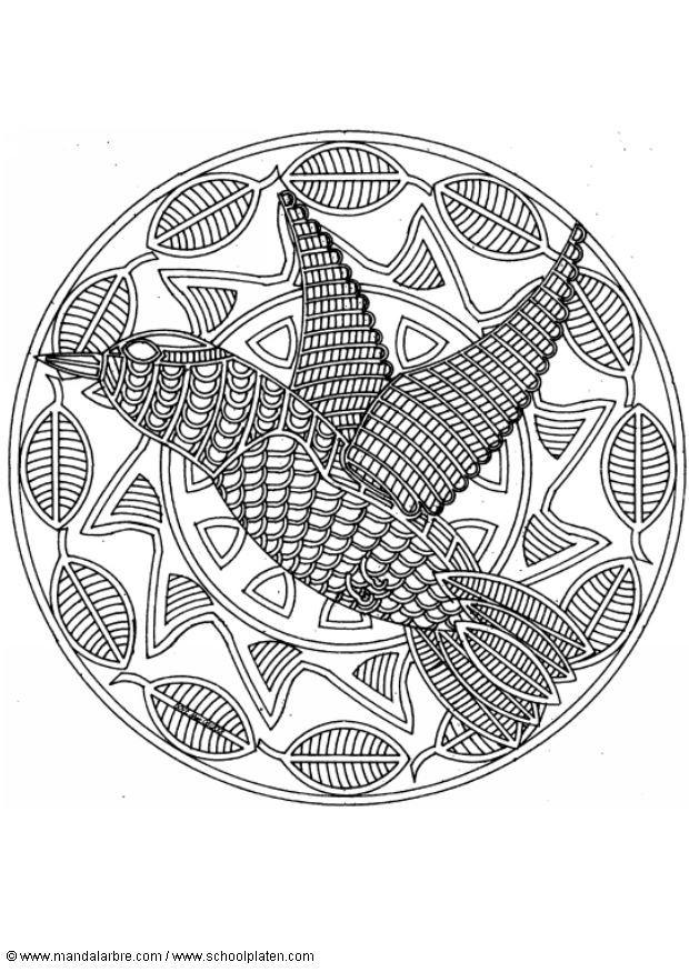 Malvorlage vogel