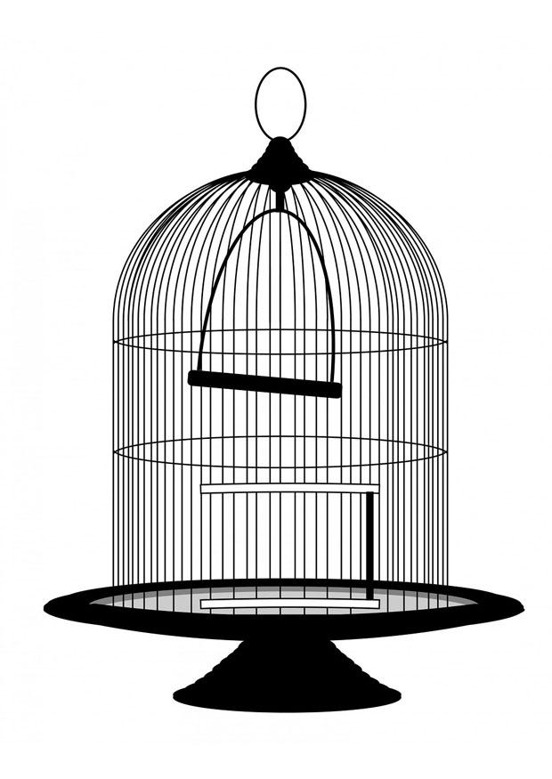 vogelkA¤fig Malvorlage vogelkA¤fig