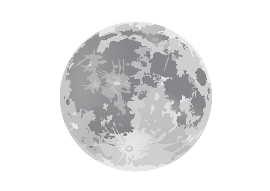 vollmond Malvorlage vollmond