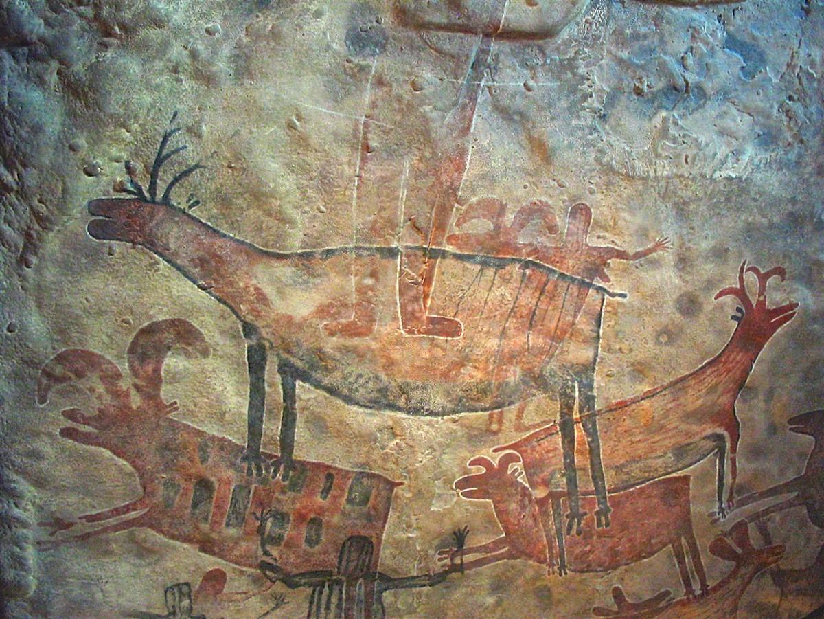 wandmalerei in hA¶hle Foto wandmalerei in hA¶hle