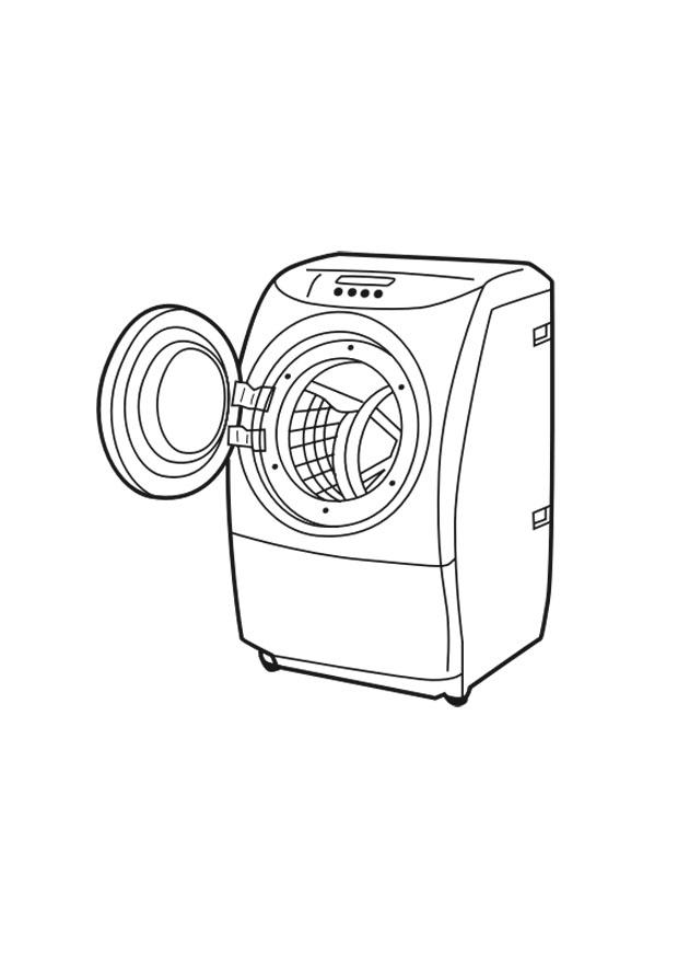 waschmaschine Malvorlage waschmaschine