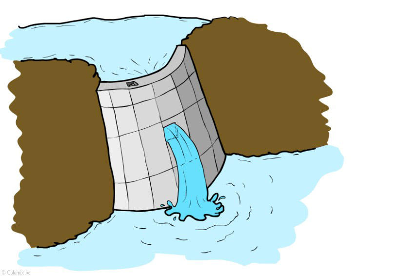 wasserkraft - staudamm Bild wasserkraft - staudamm