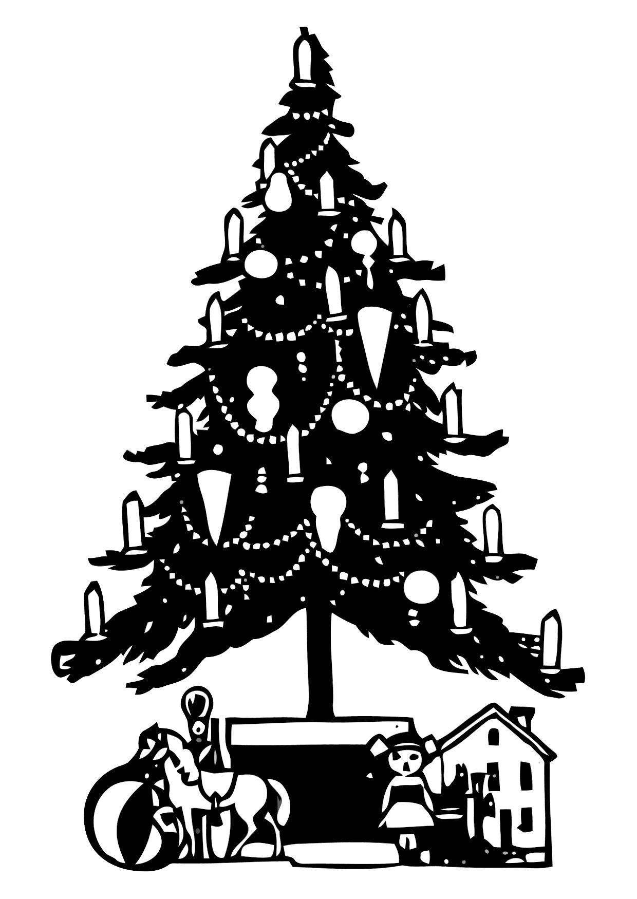 weihnachtsbaum Malvorlage weihnachtsbaum