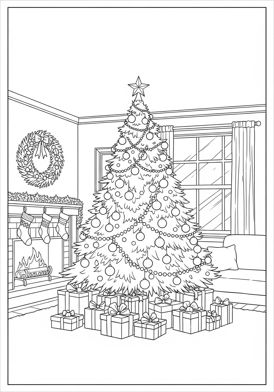weihnachtsbaum Malvorlage weihnachtsbaum