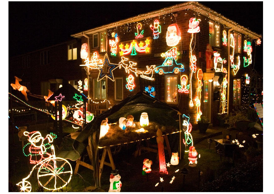 weihnachtsbeleuchtung Foto weihnachtsbeleuchtung