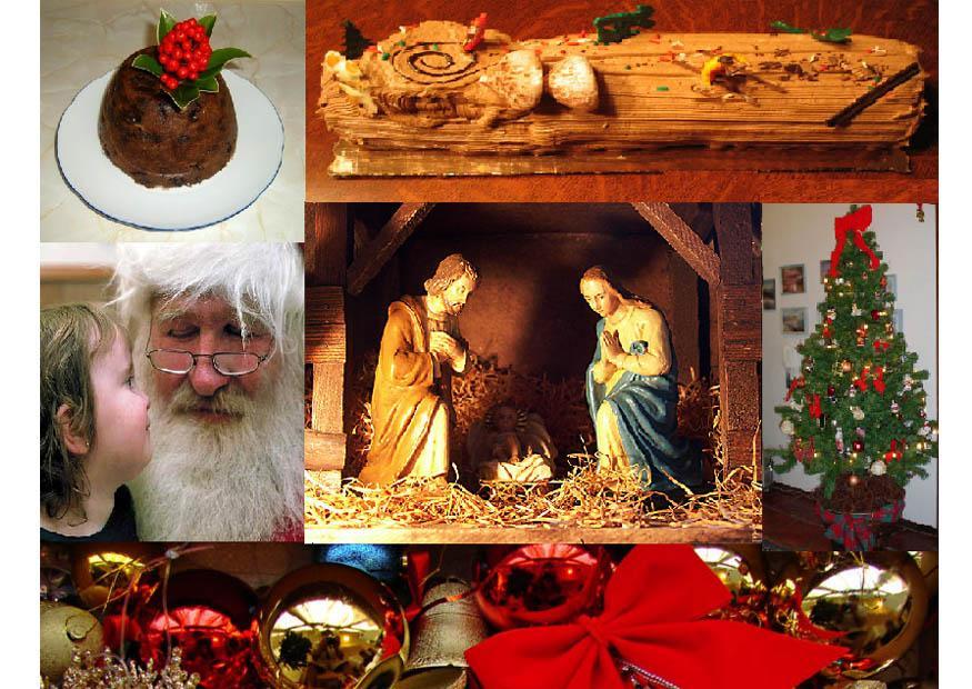 weihnachtscollage Foto weihnachtscollage