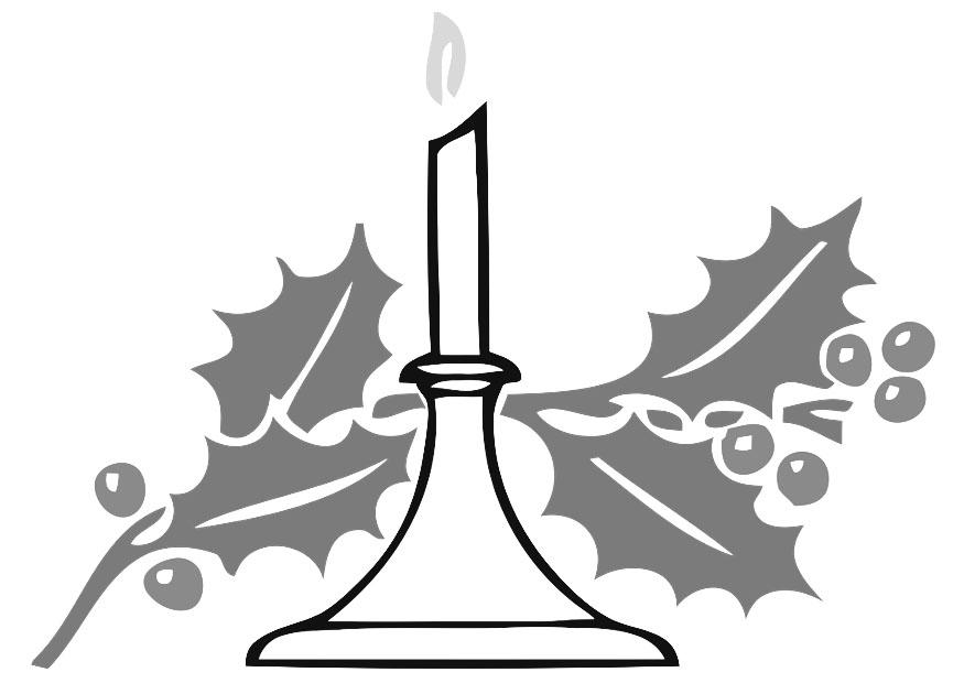 weihnachtskerze Malvorlage weihnachtskerze