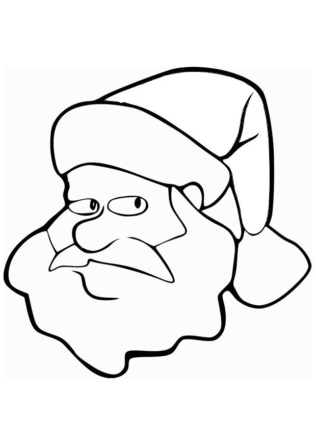 weihnachtsmann Malvorlage weihnachtsmann