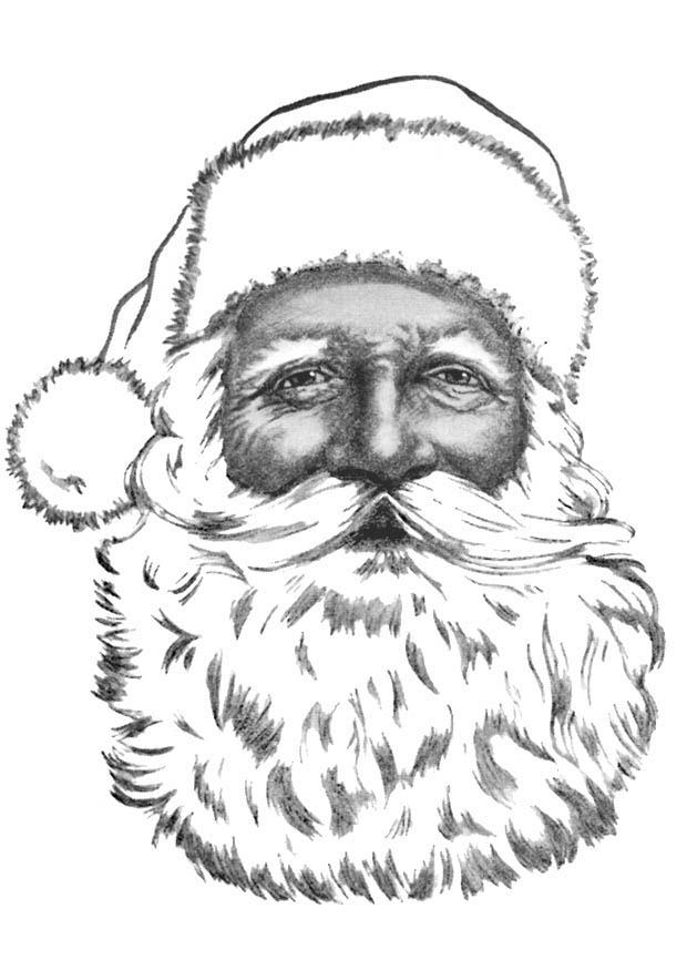 weihnachtsmann Malvorlage weihnachtsmann