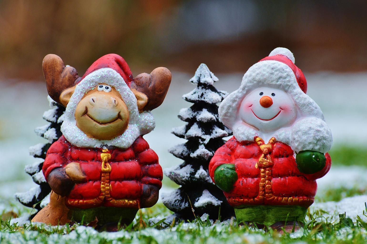 weihnachtsszene Foto weihnachtsszene