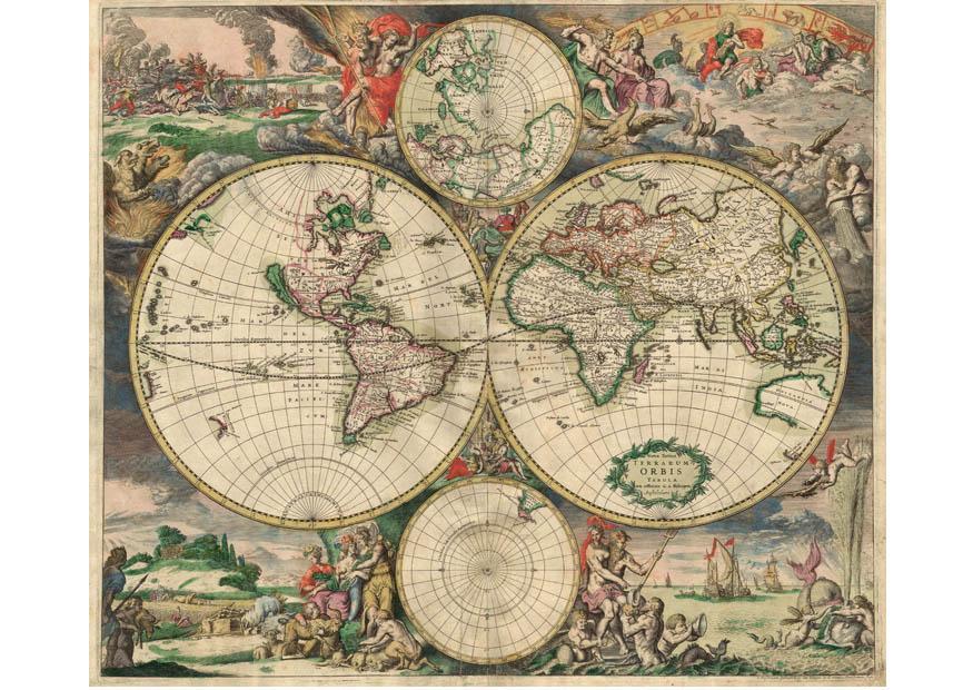 weltkarte 1689 Bild weltkarte 1689