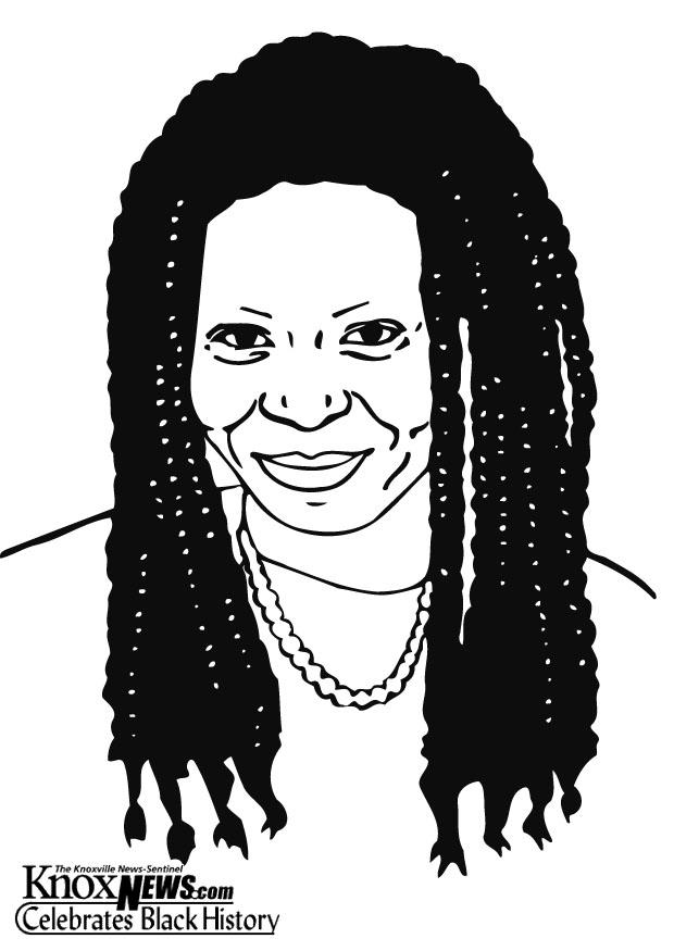whoopi goldberg Malvorlage whoopi goldberg