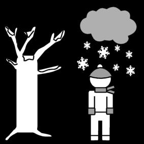 Malvorlage winter