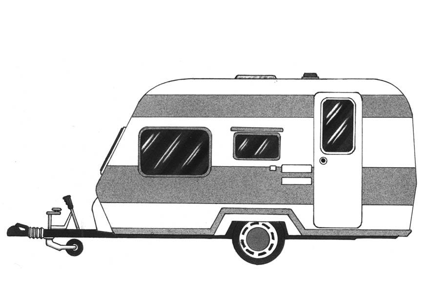 wohnwagen Malvorlage wohnwagen