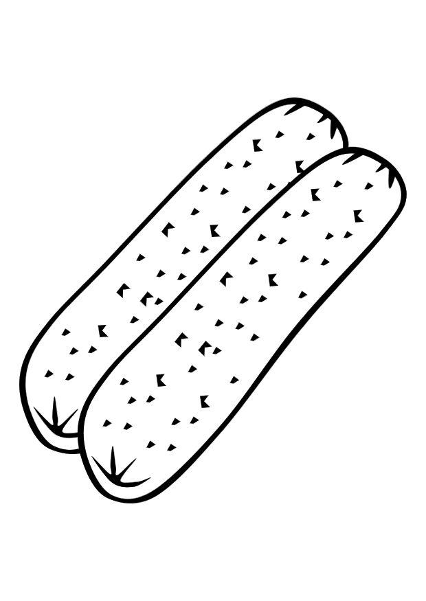 wA¼rstchen Malvorlage wA¼rstchen