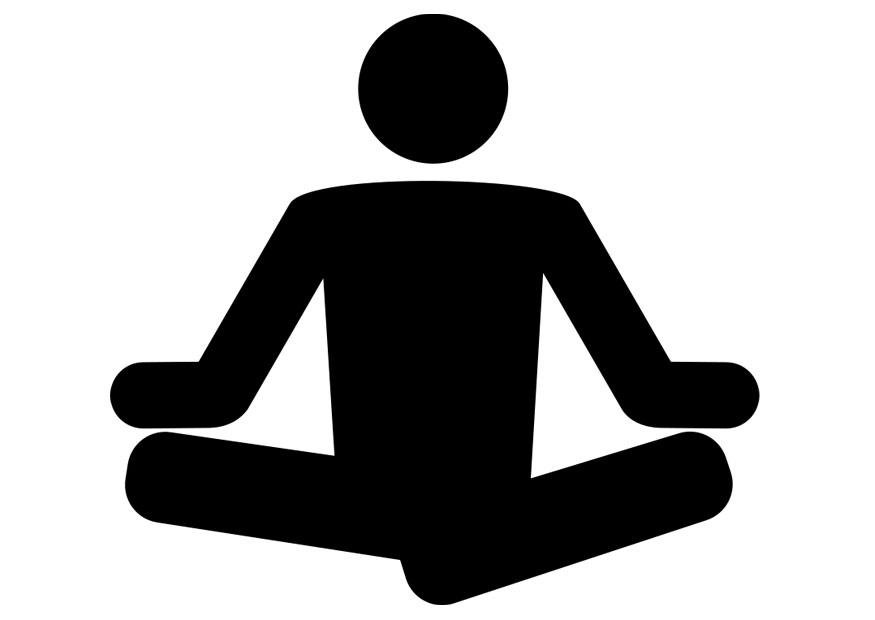 yoga Malvorlage yoga