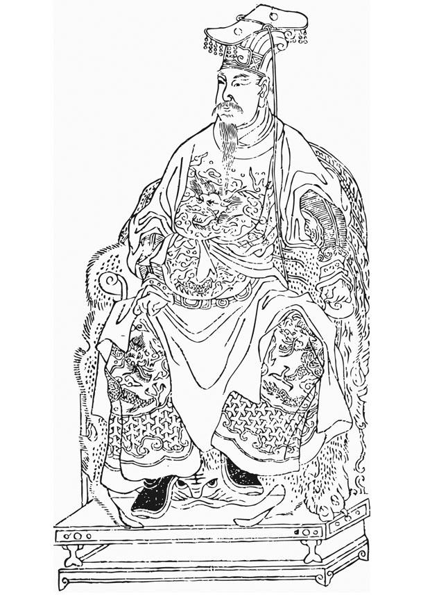 yue fei Malvorlage yue fei