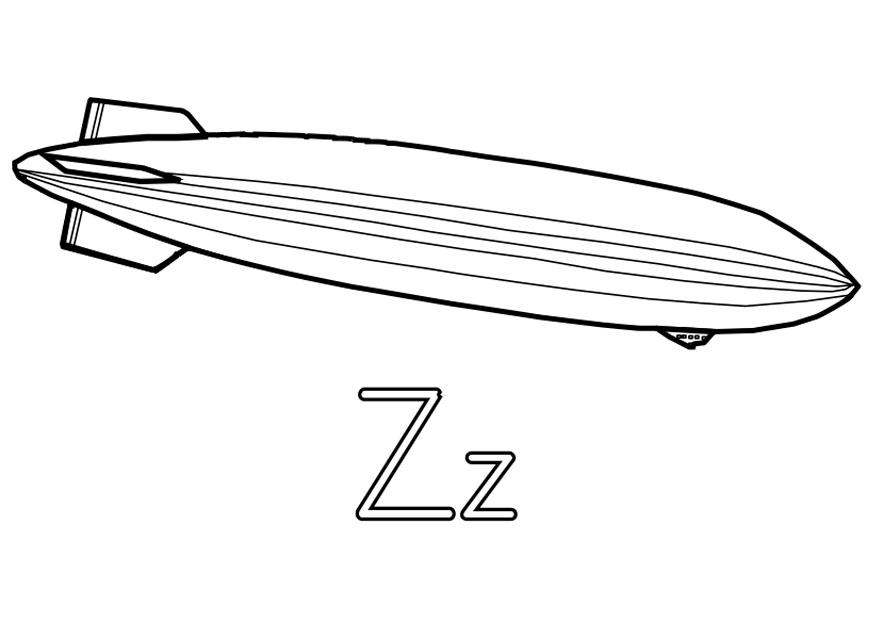 z Malvorlage z
