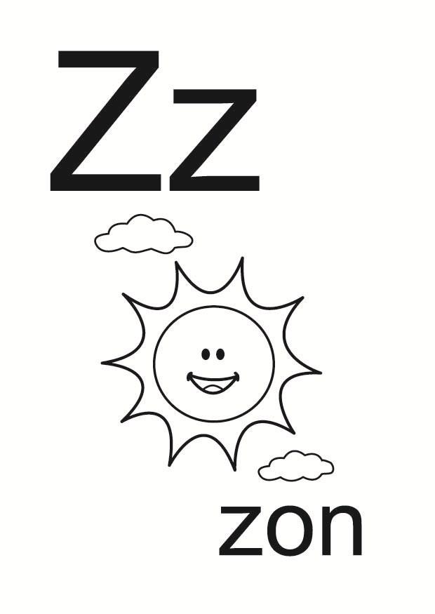 z Malvorlage z