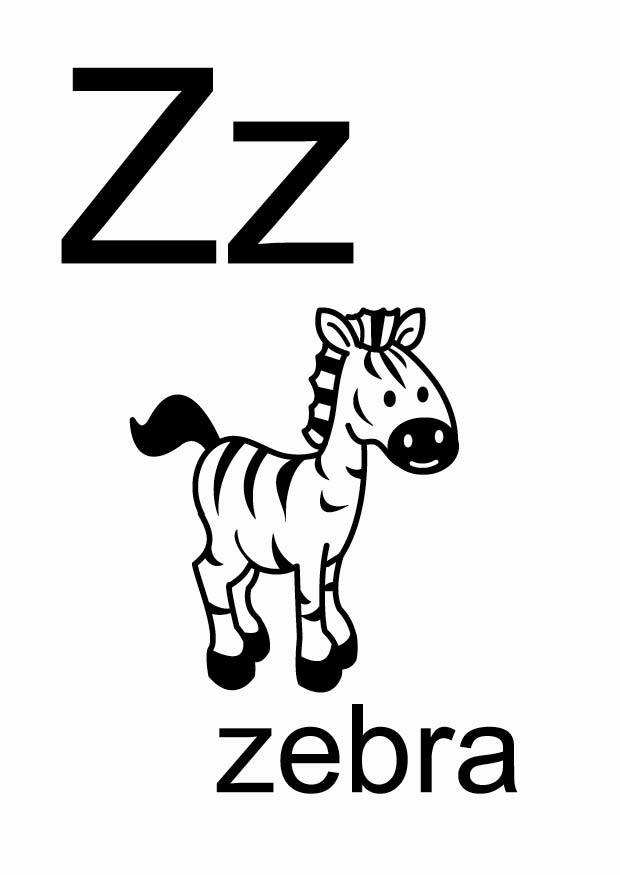 z Malvorlage z