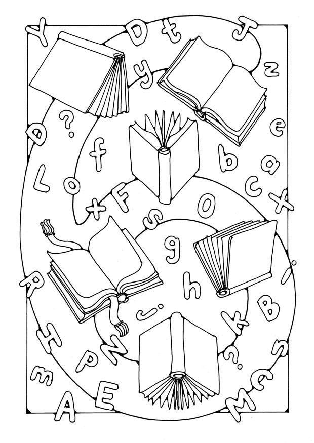zahl - 6 Malvorlage zahl - 6
