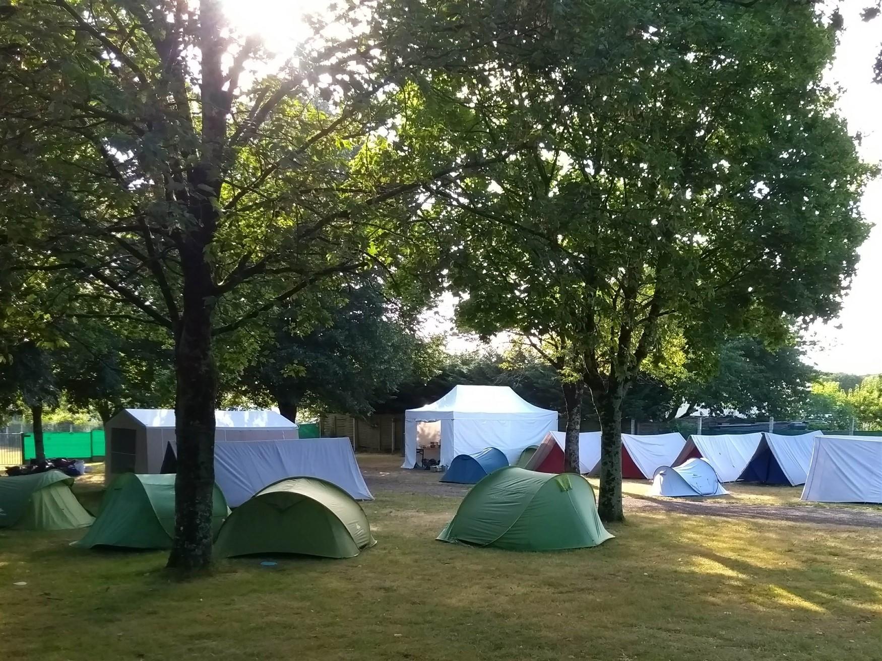 zelten Foto zelten