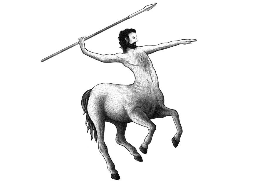 zentaur Malvorlage zentaur