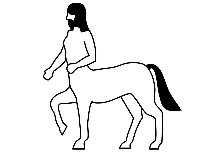 zentaur Malvorlage zentaur