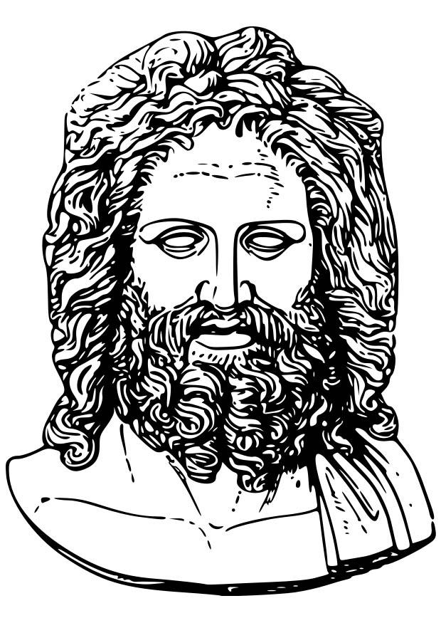 zeus Malvorlage zeus