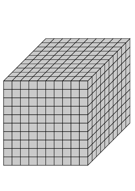 Malvorlage  1000 cm3