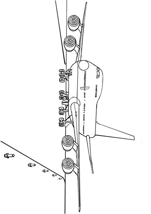 747 Flugzeug