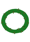 Bild adventskranz