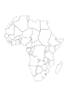 Malvorlagen Afrika