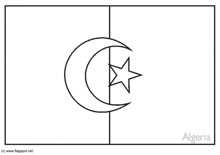 Malvorlage Algerien Kostenlose Ausmalbilder Zum